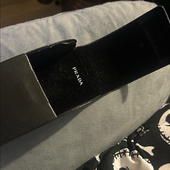 Prada Black Leather glasses case - Picture 2 of 4